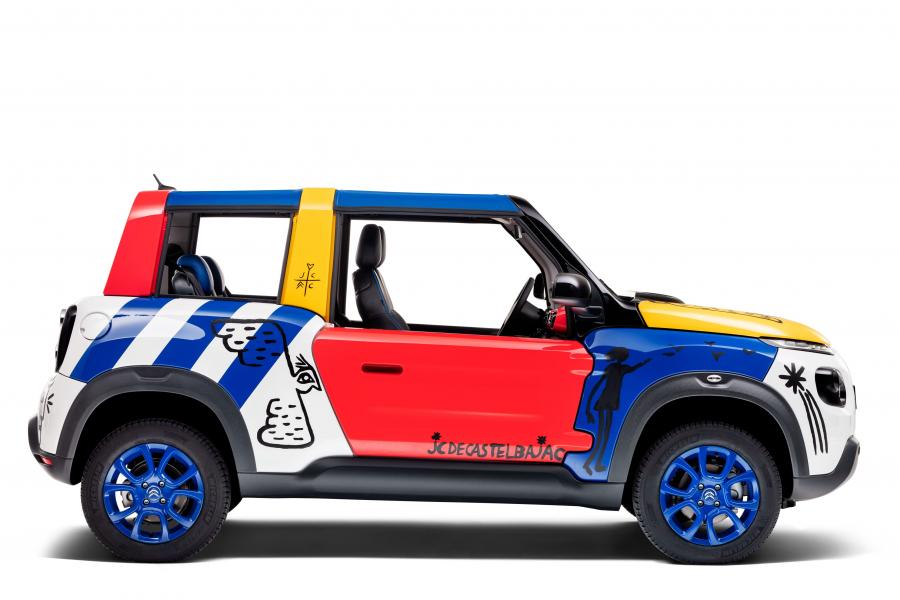  Citroen E-Mehari by Jean-Charles de Castelbajac 2018 года  (фото 2 из 7)